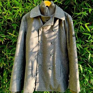 Ben Sherman Wool Peacoat